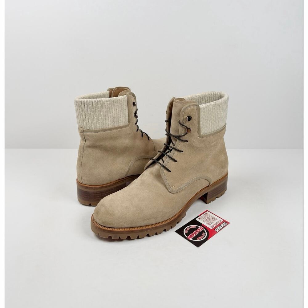 Size 9.5 - Christian Louboutin Trapman Suede Boots
